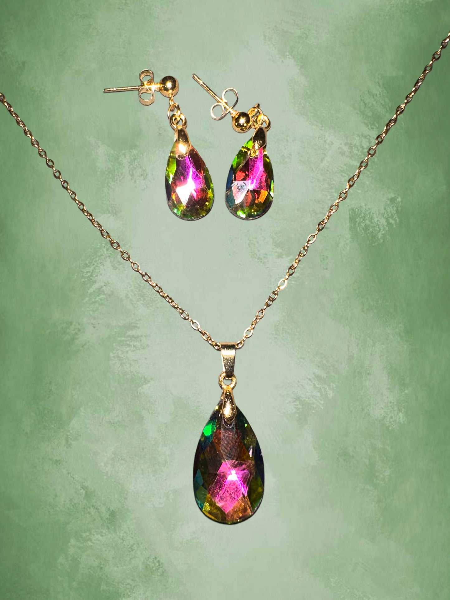 Conjunto gota de agua