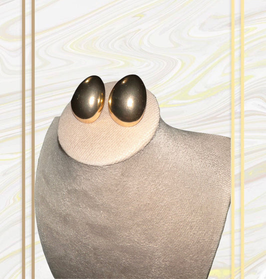 Pendientes en forma de piedra