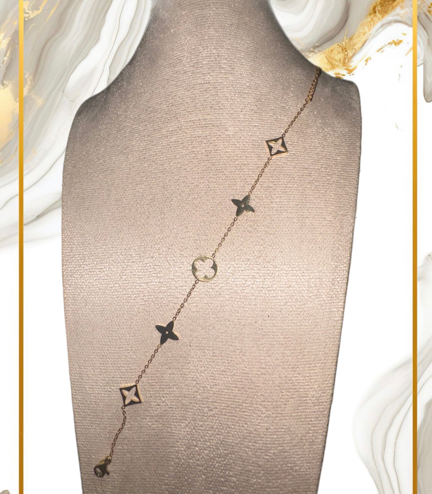 Pulsera geométrica